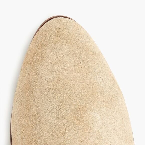 J. Crew Pull on Chelsea Boots in Desert Sand Suede Size 8 and Size 9 NIB - Picture 3 of 10